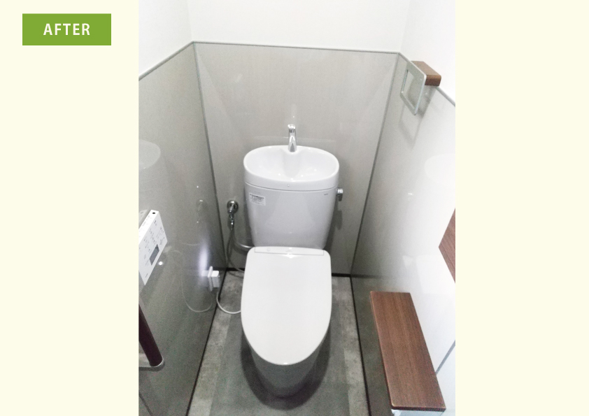トイレのリフォーム⑥