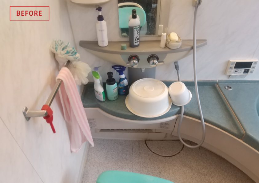 滑りにくく安全な浴室にしたい [浴室リフォーム／システムバス／シンラ]